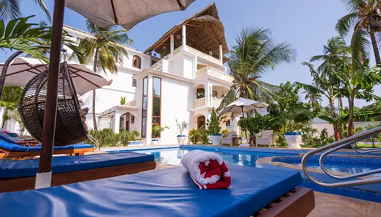 Pool at Swahili Coast Villas